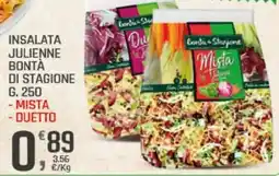 Supermercati Dok Insalata julienne BONTÀ DI STAGIONE offerta