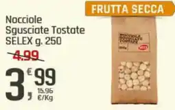 Supermercati Dok Nocciole Sgusciate Tostate SELEX offerta