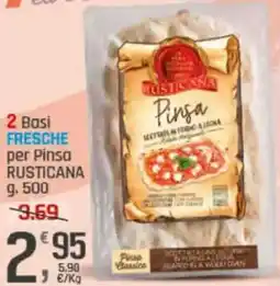 Supermercati Dok 2 Basi FRESCHE per Pinsa RUSTICANA offerta