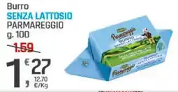 Supermercati Dok Burro senza lattosio parmareggio GRANTERRE offerta
