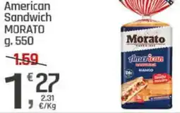 Supermercati Dok American Sandwich MORATO offerta