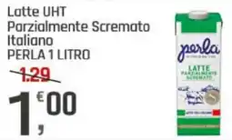 Supermercati Dok Latte UHT Parzialmente Scremato Italiano PERLA offerta