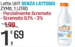 Supermercati Dok Latte uht senza lattosio ZYMIL offerta