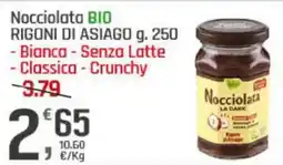 Supermercati Dok Nocciolata BIO RIGONI DI ASIAGO offerta