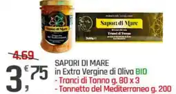 Supermercati Dok SAPORI DI MARE in Extra Vergine di Oliva BIO offerta