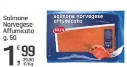 Supermercati Dok Salmone Norvegese Affumicato SELEX offerta