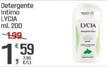 Supermercati Dok Detergente Intimo LYCIA offerta