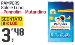 Supermercati Dok PAMPERS Sole e Luna - Pannolini - Mutandino offerta