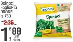 Supermercati Dok Spinaci FogliaPiù DROGEL offerta