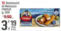 Supermercati Dok 12 Bastoncini di Merluzzo FINDUS offerta
