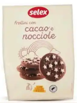 Supermercati Dok Biscotti Cacao e Nocciola SELEX offerta