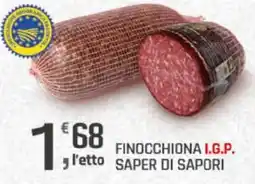 Supermercati Dok Finocchiona I.G.P. SAPER DI SAPORI offerta