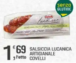 Supermercati Dok Salsiccia lucanica artigianale COVELLI offerta