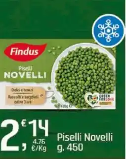 Supermercati Dok Piselli Novelli Findus offerta
