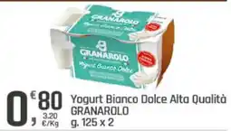 Supermercati Dok Yogurt Bianco Dolce Alta Qualità GRANAROLO offerta