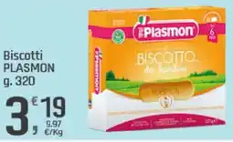 Supermercati Dok Biscotti PLASMON offerta