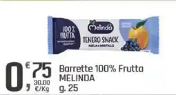 Supermercati Dok Barrette 100% Frutta MELINDA offerta