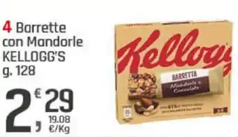 Supermercati Dok Barrette con Mandorle KELLOGG'S offerta