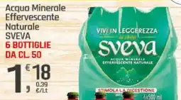Supermercati Dok Acqua Minerale Effervescente Naturale SVEVA offerta