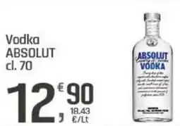 Supermercati Dok Vodka ABSOLUT offerta