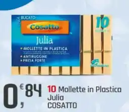Supermercati Dok Mollette in Plastica Julia COSATTO offerta