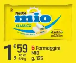 Supermercati Dok Formaggini mio Nestle offerta