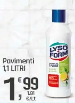 Supermercati Dok Pavimenti LYSO FORM offerta