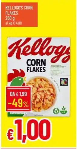 IperFamila Kellogg's corn flakes offerta