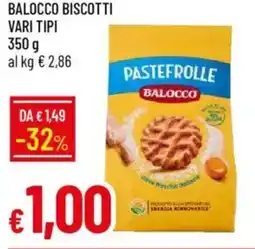IperFamila Balocco biscotti vari tipi offerta