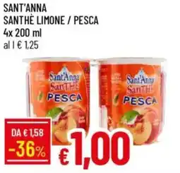 IperFamila Sant'anna santhè limone / pesca offerta