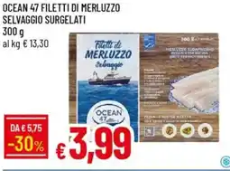 IperFamila Ocean 47 filetti di merluzzo selvaggio surgelati offerta
