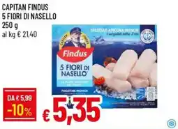 IperFamila Capitan findus 5 fiori di nasello offerta