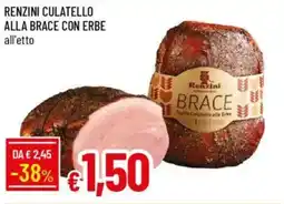 IperFamila Renzini culatello alla brace con erbe offerta