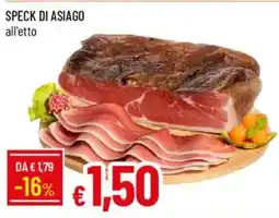 IperFamila Speck di asiago offerta