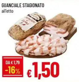 IperFamila Guanciale stagionato offerta