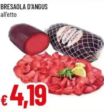 IperFamila Bresaola d'angus offerta