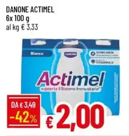 IperFamila Danone ACTIMEL offerta