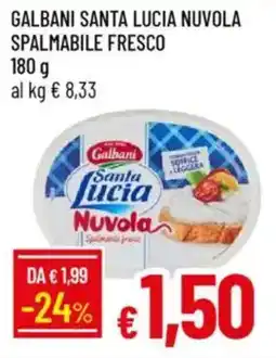 IperFamila Galbani santa lucia nuvola spalmabile fresco offerta