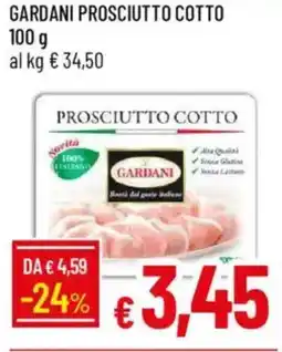 IperFamila Gardani prosciutto cotto offerta