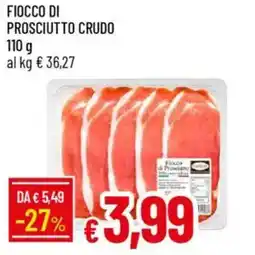 IperFamila Fiocco di prosciutto crudo offerta