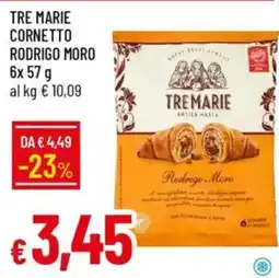 IperFamila Tre marie cornetto rodrigo moro offerta