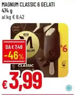 IperFamila Magnum classic 6 gelati offerta