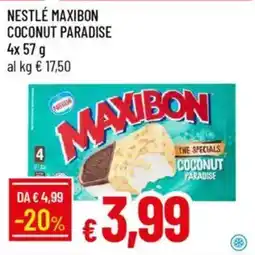 IperFamila Nestlé maxibon coconut paradise offerta