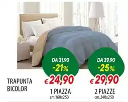 IperFamila TRAPUNTA BICOLOR offerta
