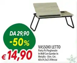 IperFamila Vassoio letto offerta