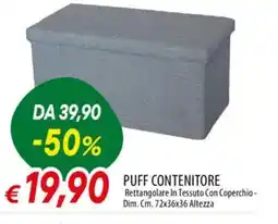 IperFamila Puff contenitore offerta