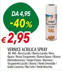 IperFamila Vernice acrilica spray offerta