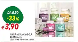 IperFamila Giara media candela profumata offerta