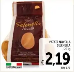 Spazio Conad Patate novella selenella offerta