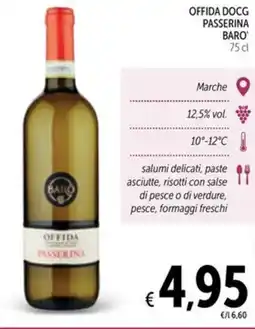 Spazio Conad Offida docg passerina BARO offerta